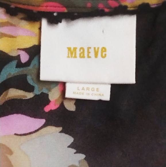 Maeve • Anthropologie Mesh Floral Dress - Picture 4 of 9